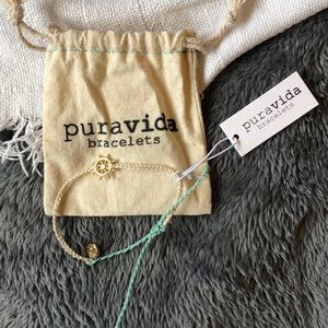 Pura Vida anchor bracelet